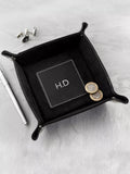 Treat Republic personalised valet tray with initials - British product