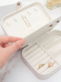 Treat Republic personalised glitter jewellery case, imported from the UK