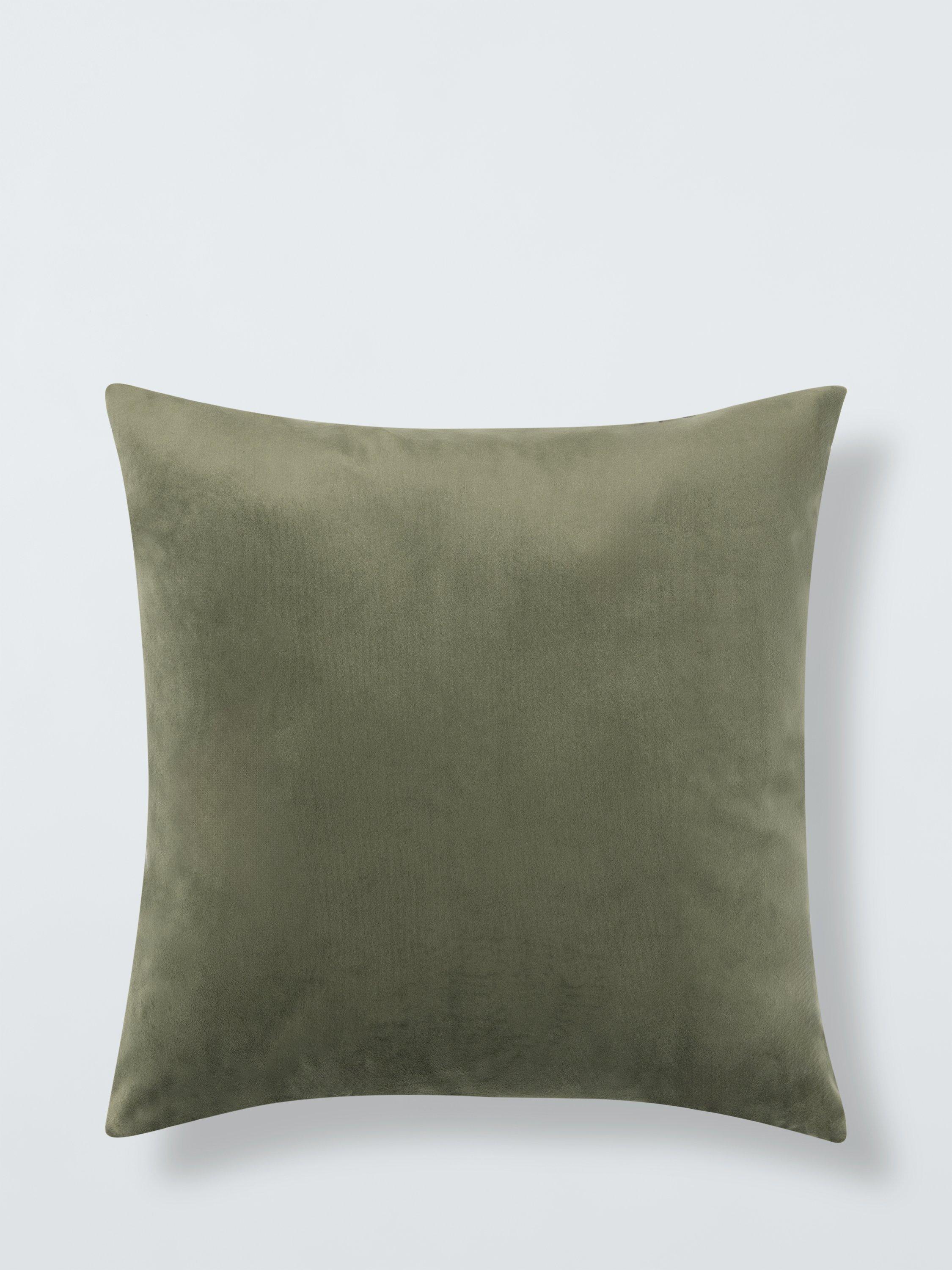 John Lewis velvet cushion 45x45cm, imported from the UK