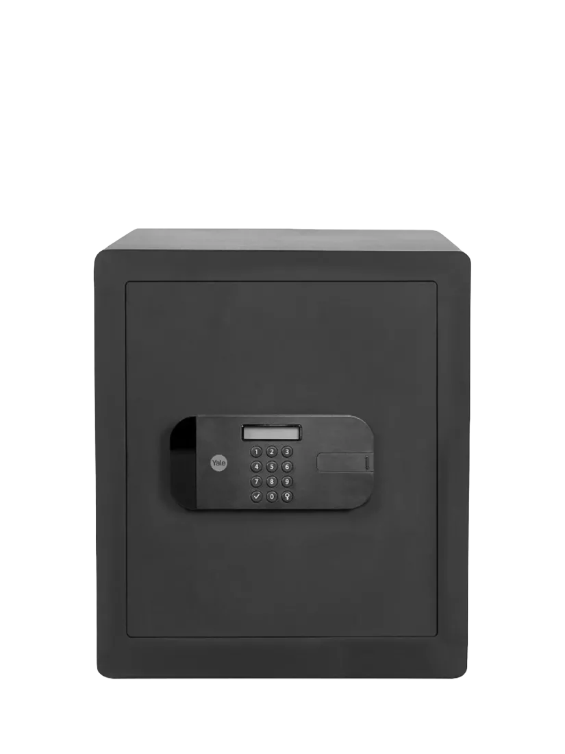 Yale motorised fingerprint safe for office, UK version