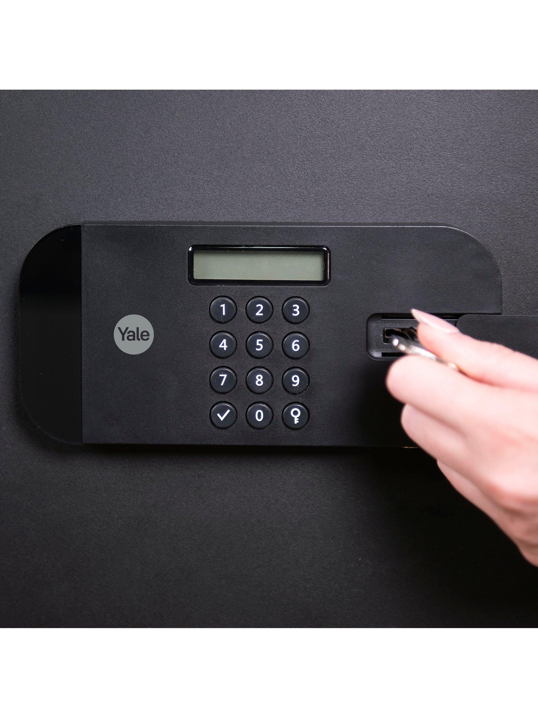 Yale motorised fingerprint safe for office, UK version
