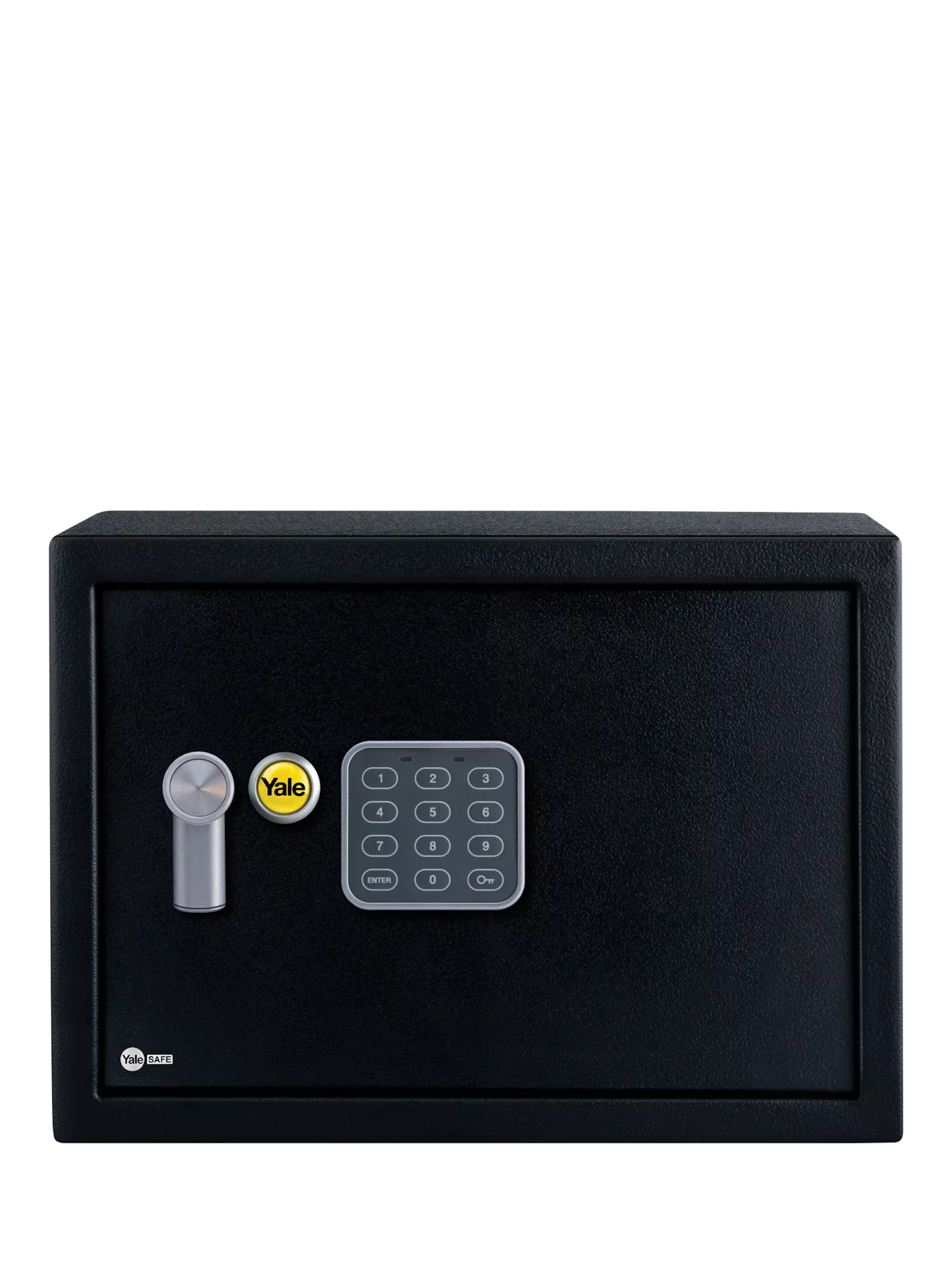 Yale Value Home Safe small black programmable PIN safe - British product