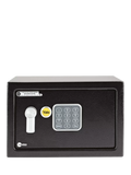 Yale Value Home Safe small black programmable PIN safe - British product