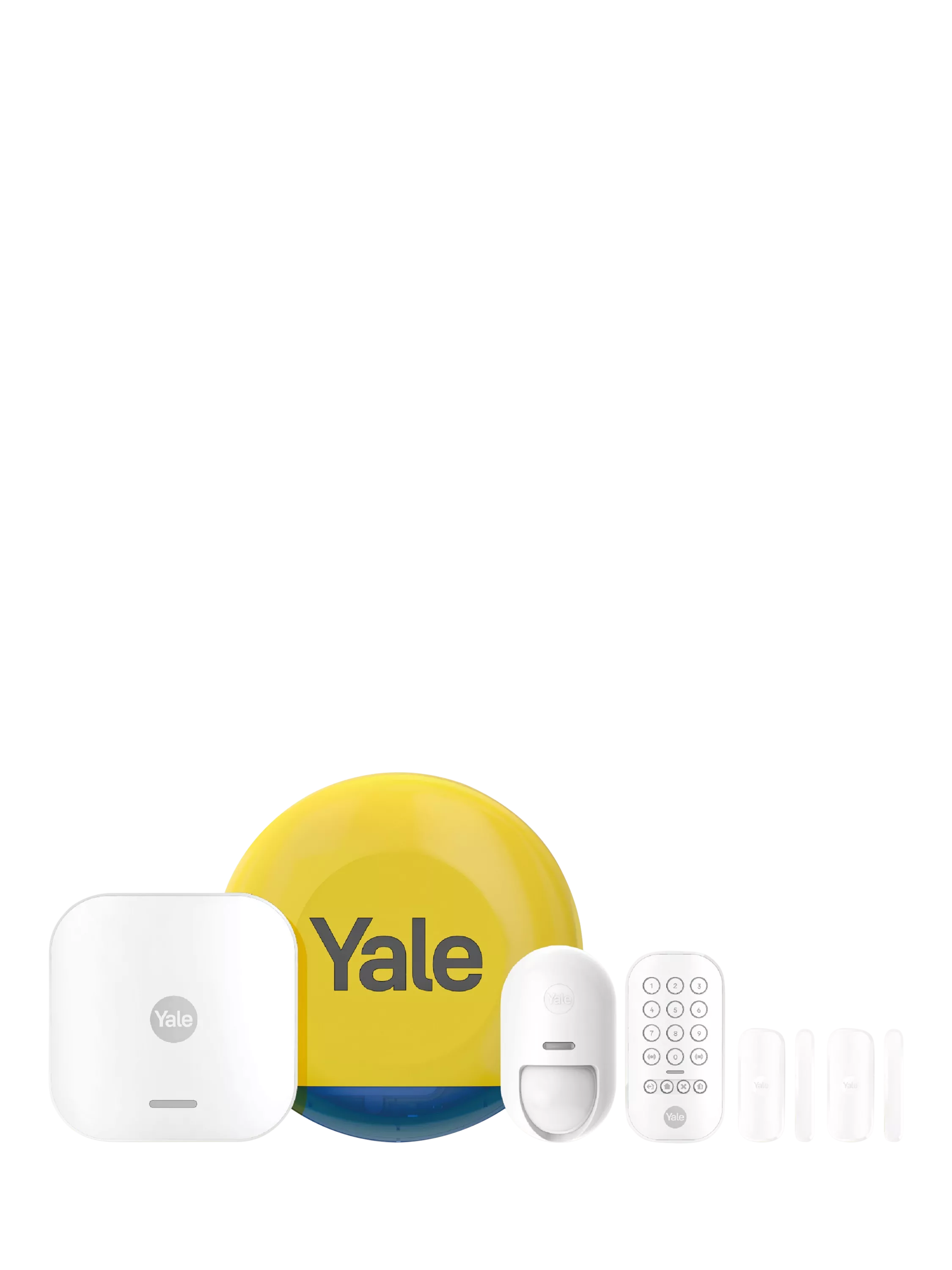 Yale smart home alarm starter kit (British brand)