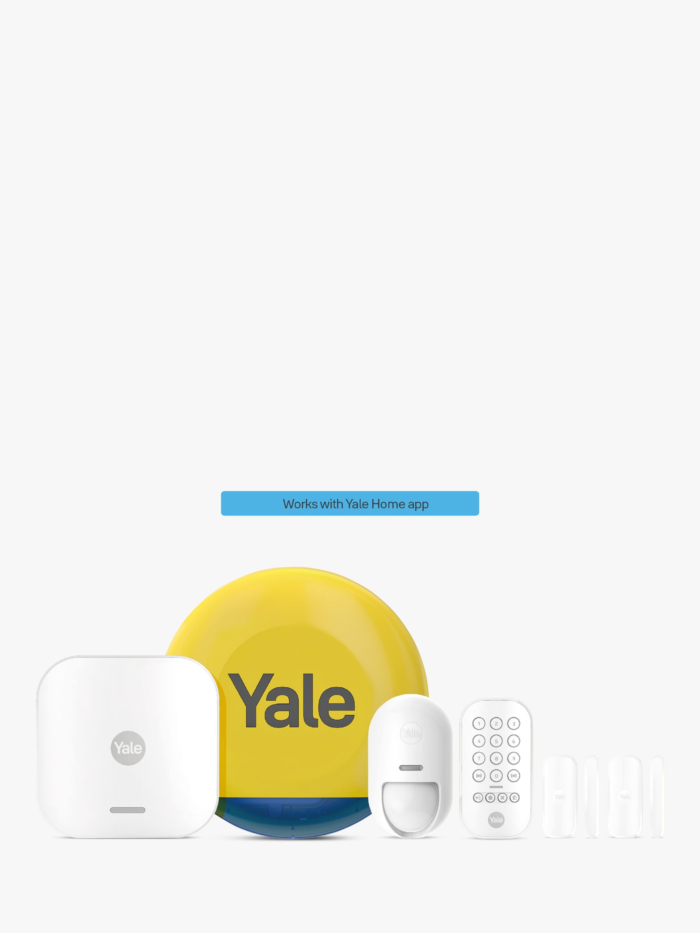 Yale smart home alarm starter kit (British brand)