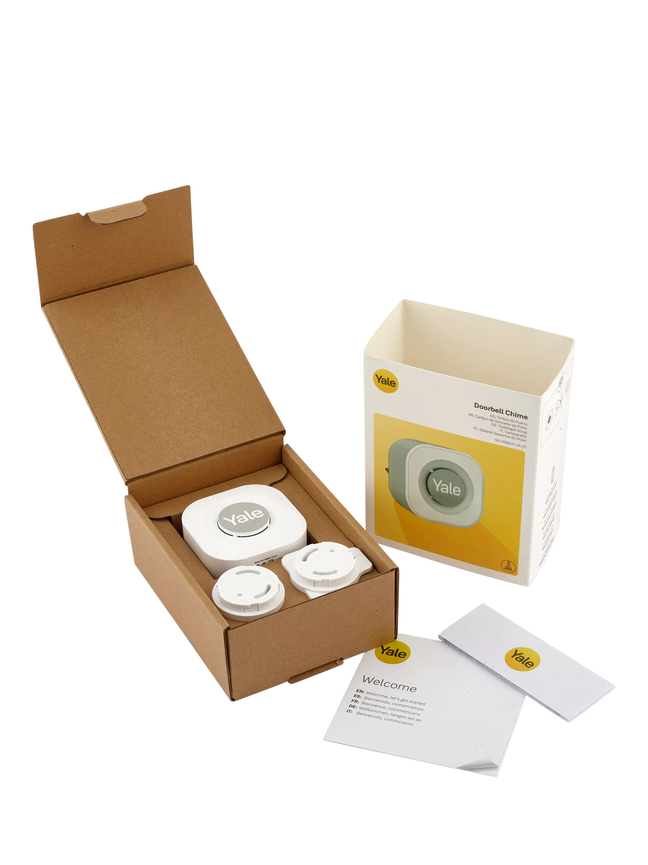 Yale doorbell chime smart doorbell accessory (British brand)