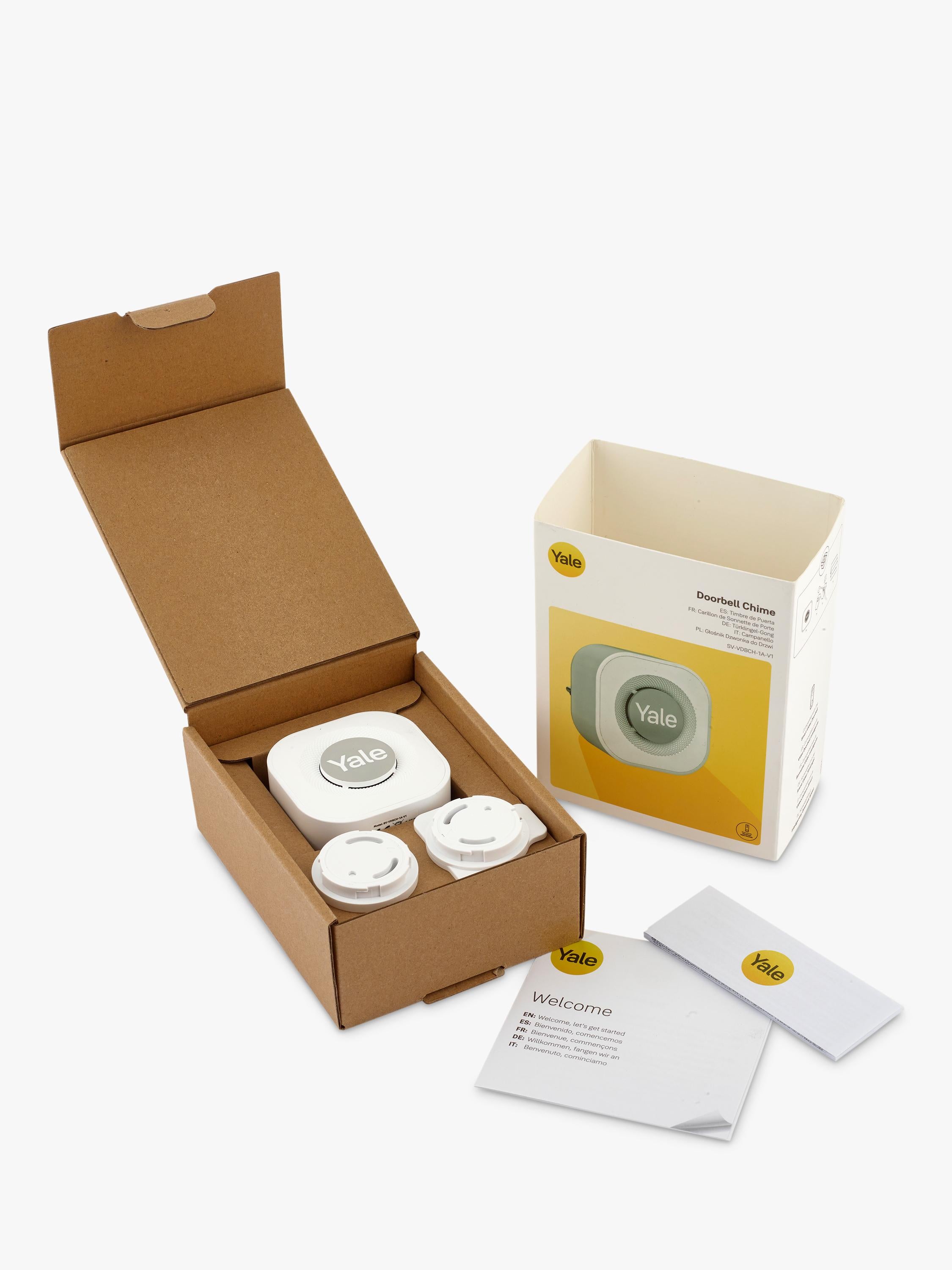 Yale doorbell chime smart doorbell accessory (British brand)