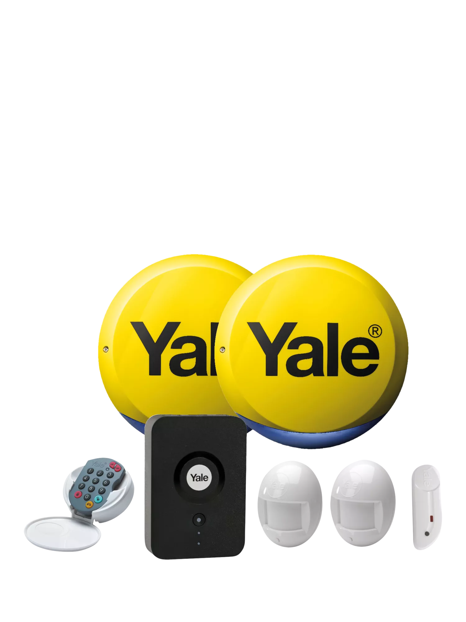 Yale wireless app enabled home alarm kit - British product