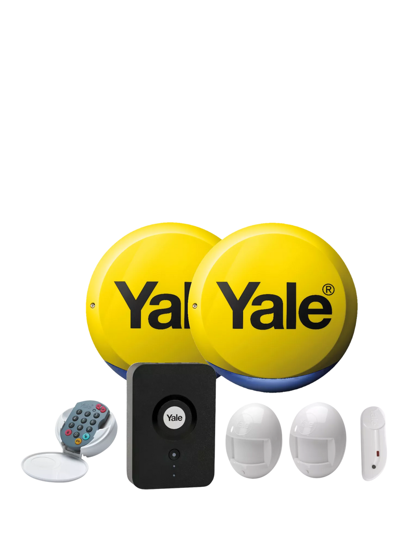 Yale wireless app enabled home alarm kit - British product