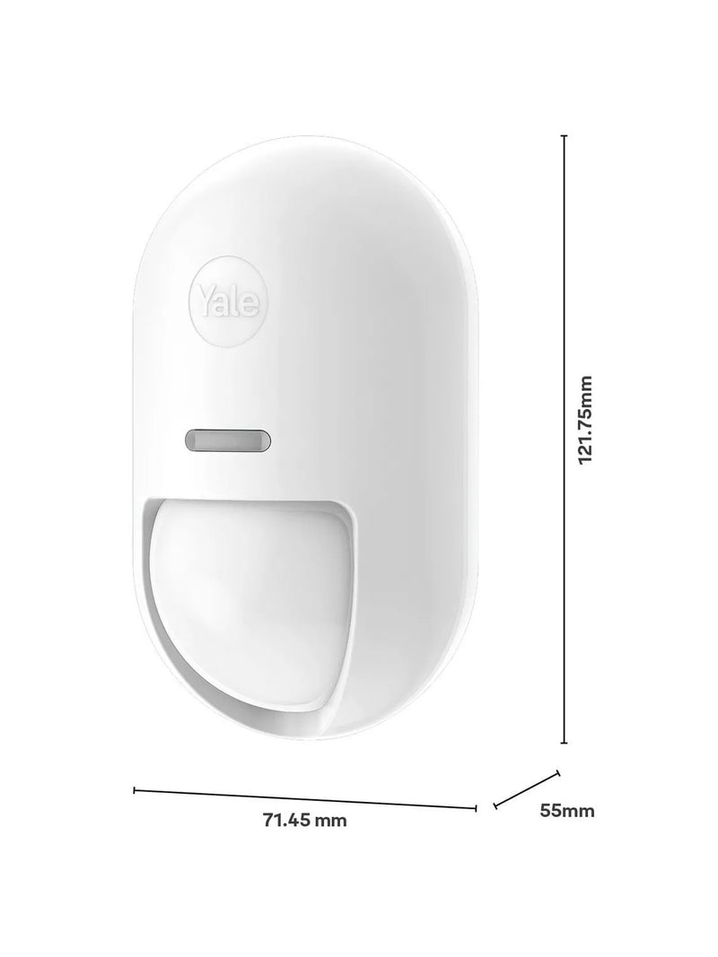 Yale indoor motion sensor with 12-metre detection range, UK version