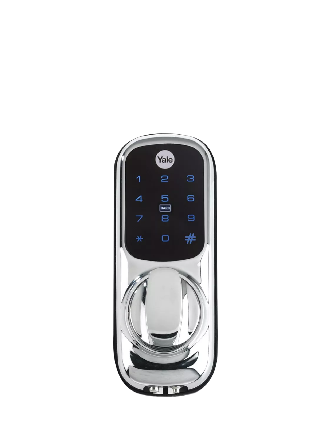 Yale smart keyless lock Chrome, UK version