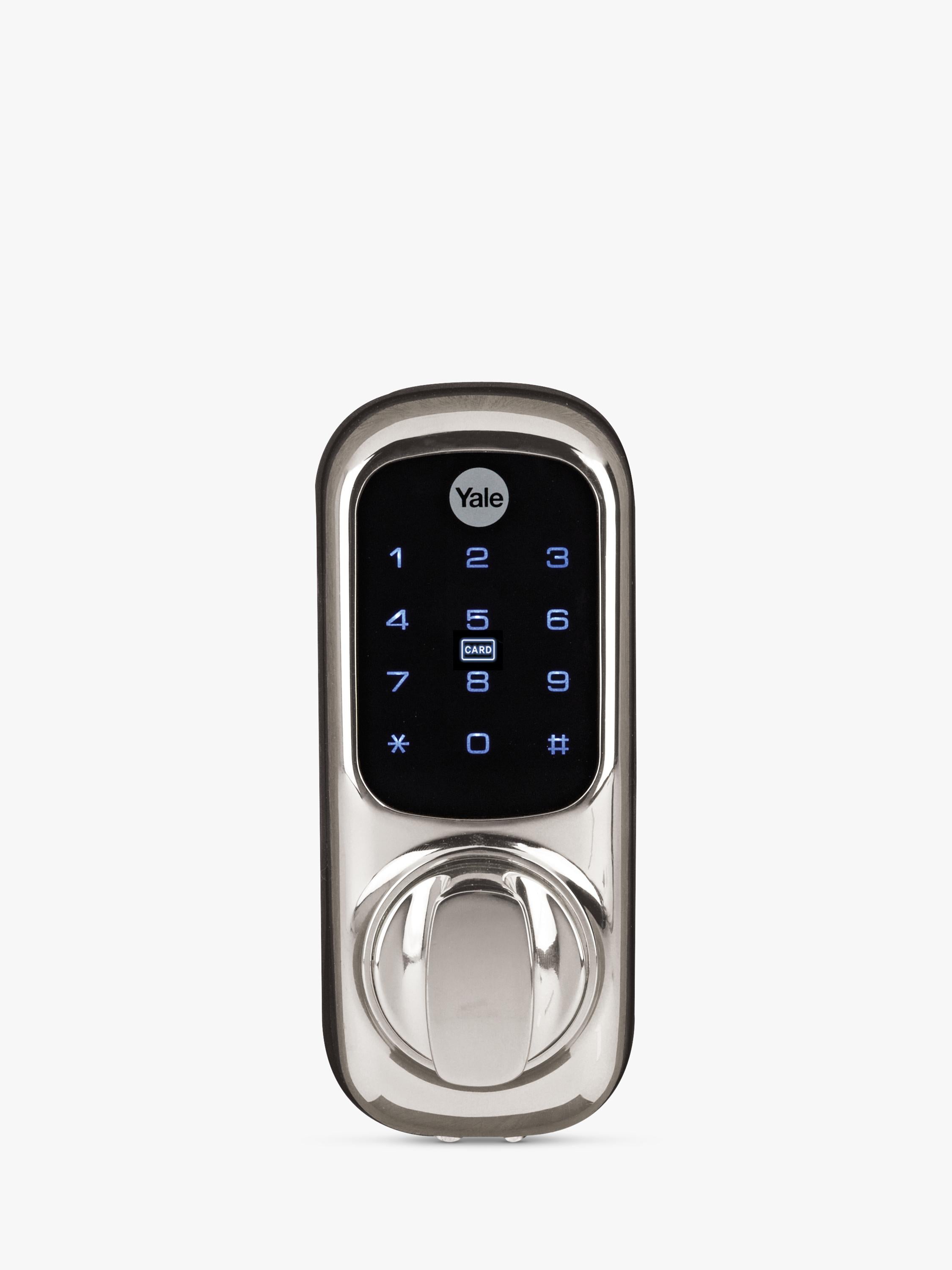 Yale smart keyless lock Chrome, UK version