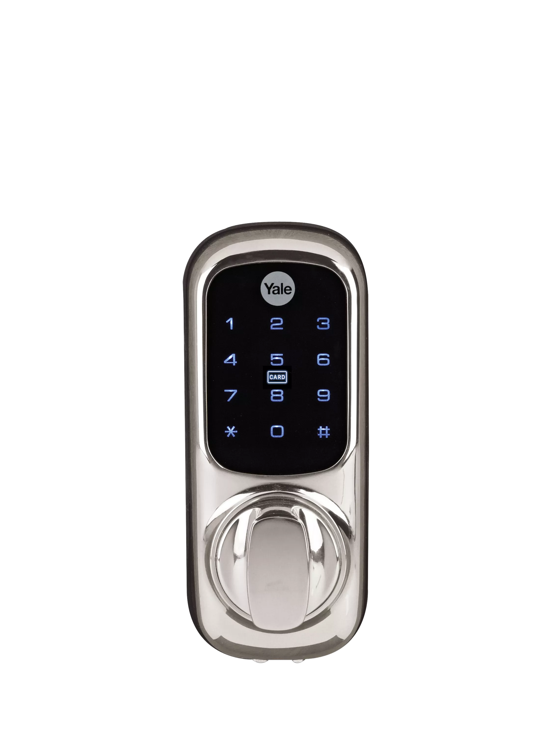 Yale smart keyless lock Chrome, UK version