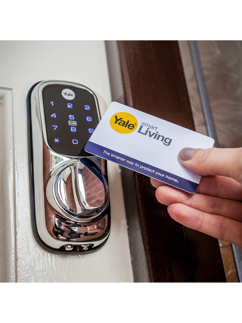 Yale smart keyless lock Chrome, UK version