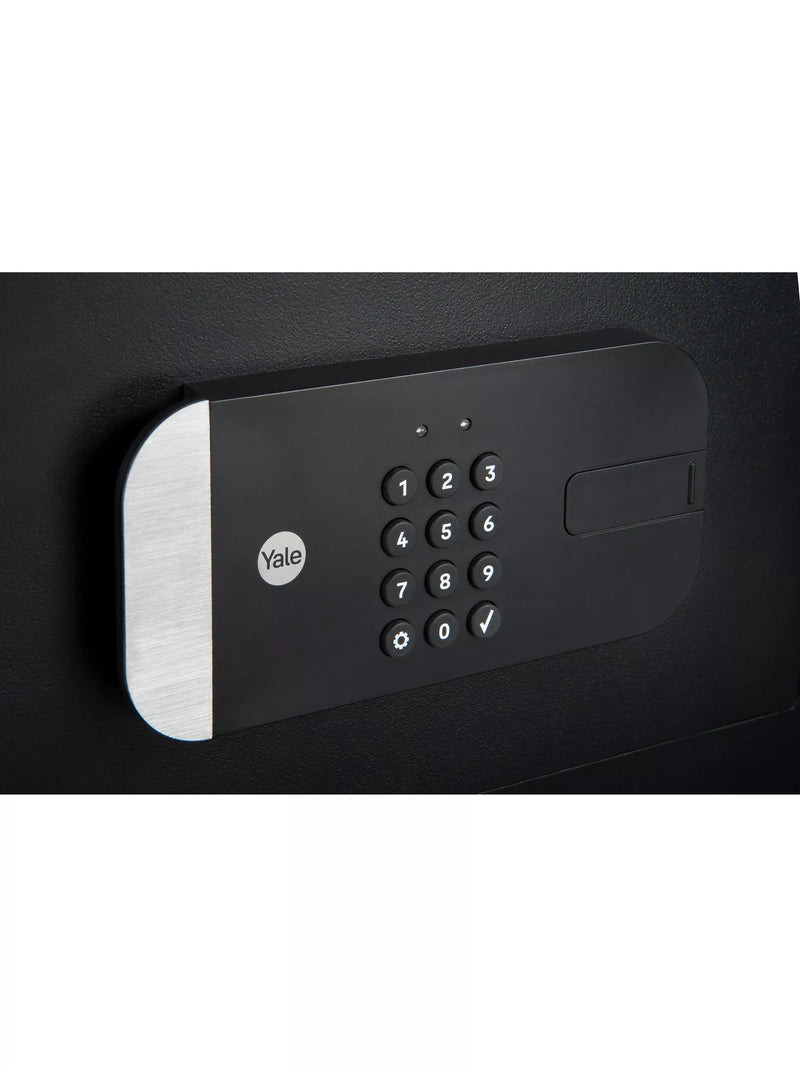 Yale Smart Ready Home Safe black, imported from the UK