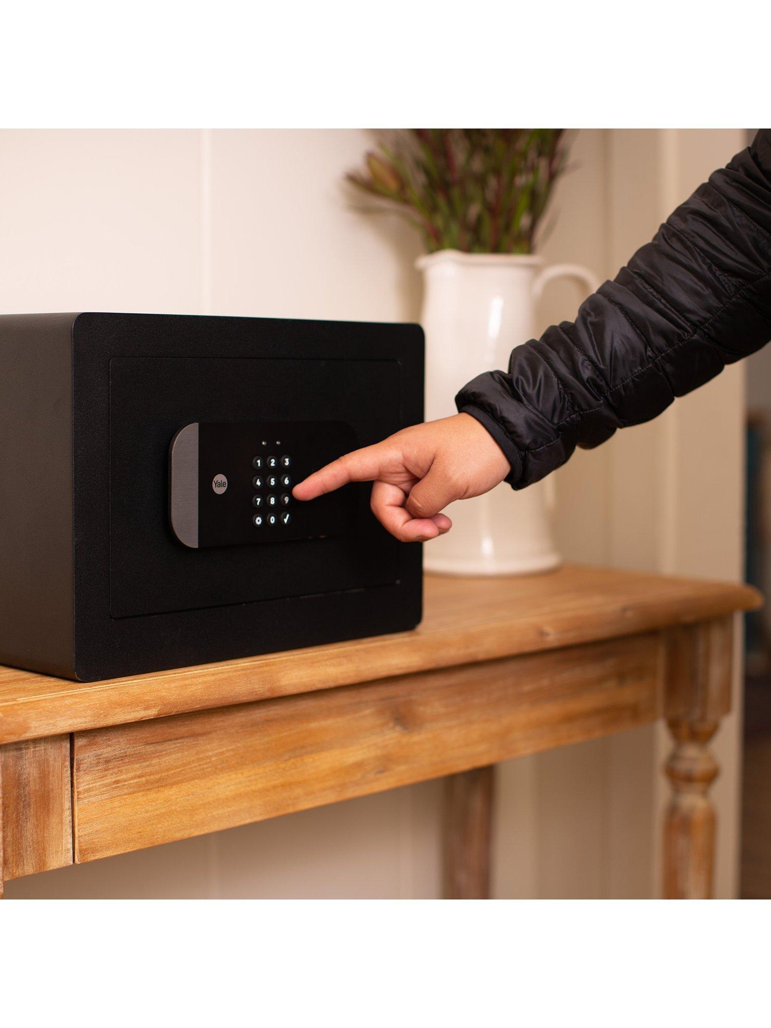 Yale Smart Ready Home Safe black, imported from the UK