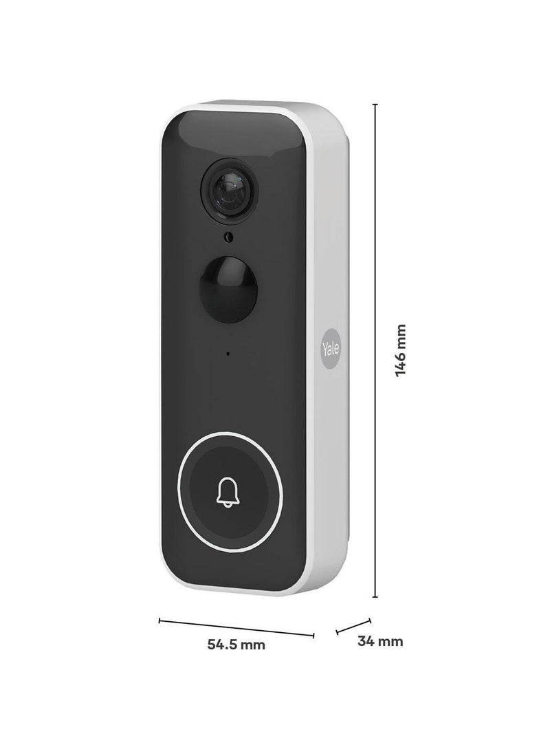 Yale Smart Video Doorbell with night vision - British product