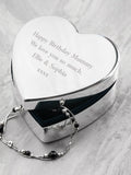 Treat Republic personalised heart trinket box silver-plated, UK version