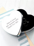 Treat Republic personalised heart trinket box silver-plated, UK version