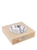 Treat Republic personalised bamboo dog bowl H27.1cm, imported from the UK