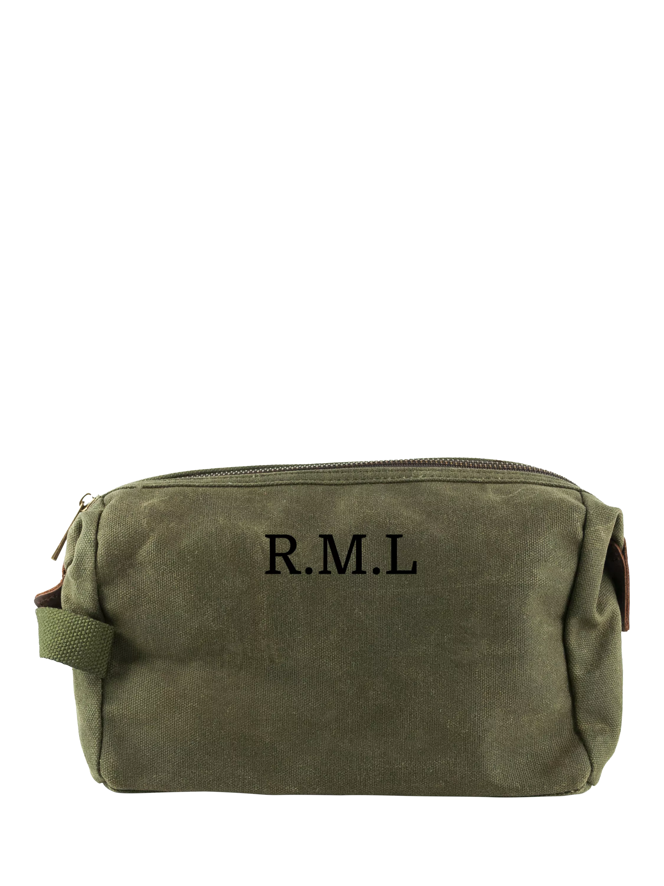 Treat Republic personalised waxed wash bag, UK version