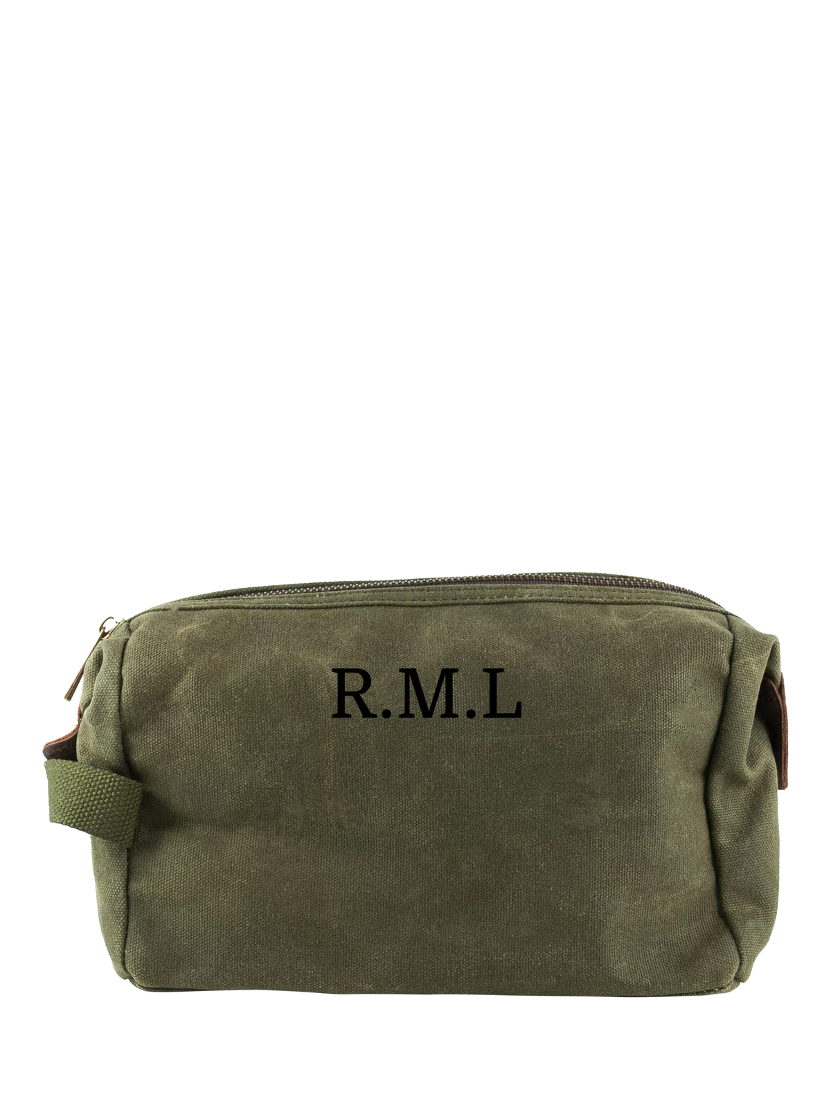 Treat Republic personalised waxed wash bag, UK version