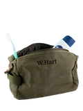 Treat Republic personalised waxed wash bag, UK version