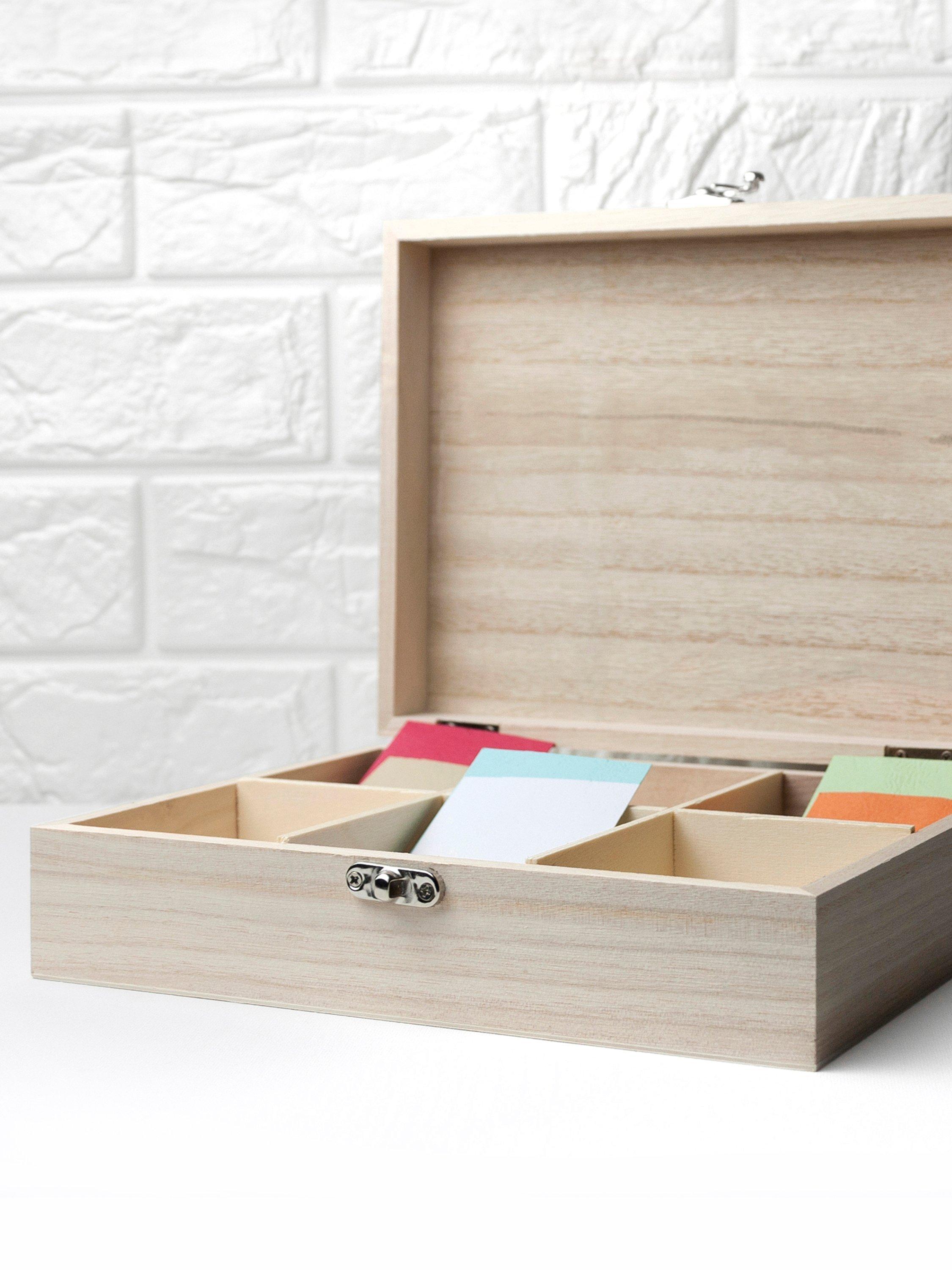 Treat Republic Personalised Lemon Recipe Box, imported from the UK