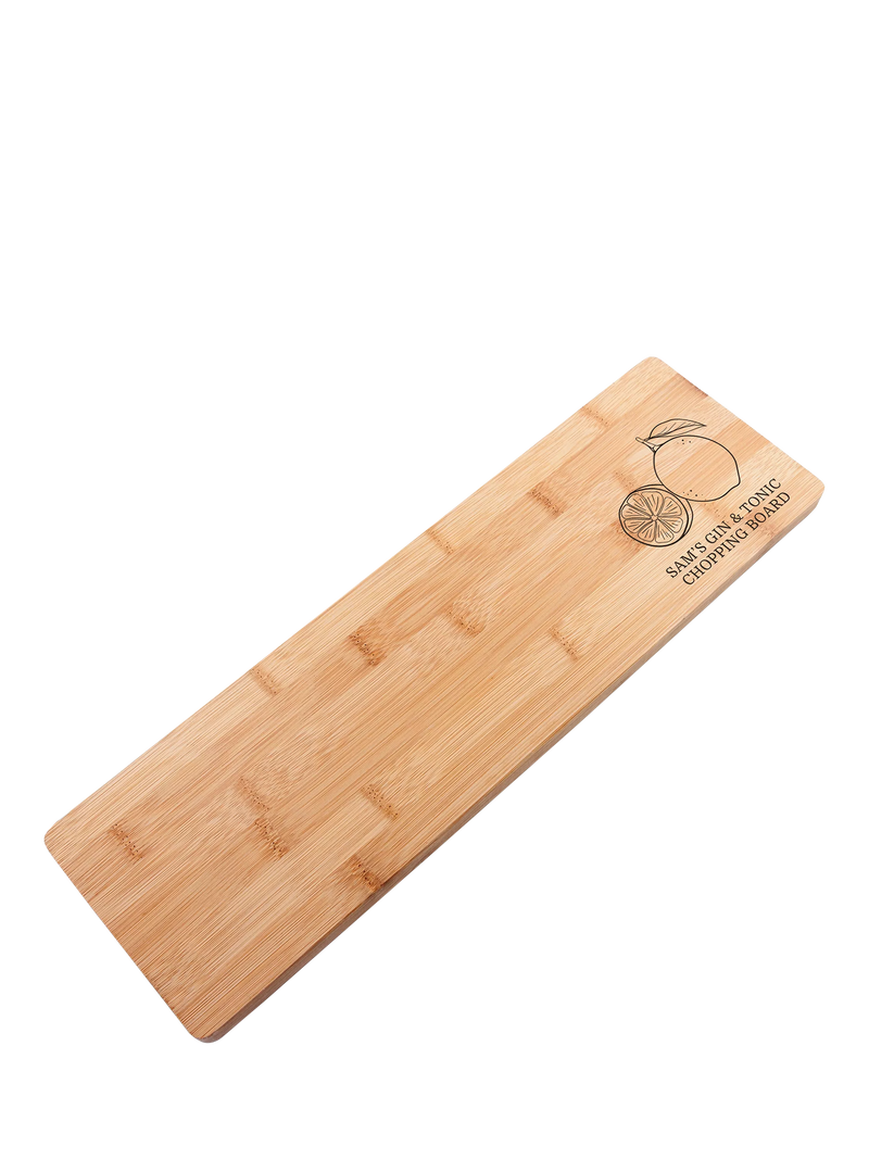 Treat Republic Personalised G&T Chopping Board