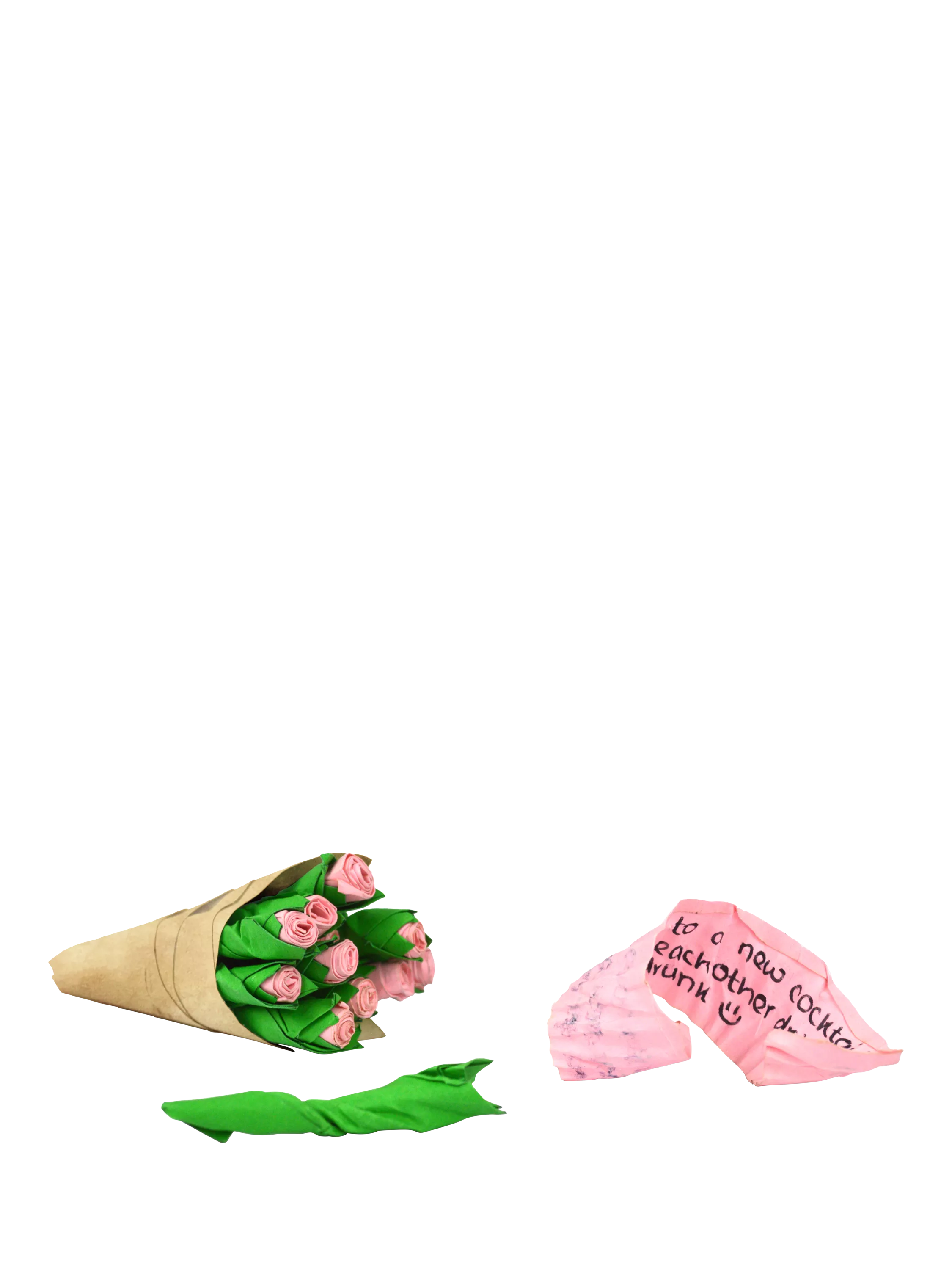 Pikkii Write Me Roses paper craft kit (British brand)
