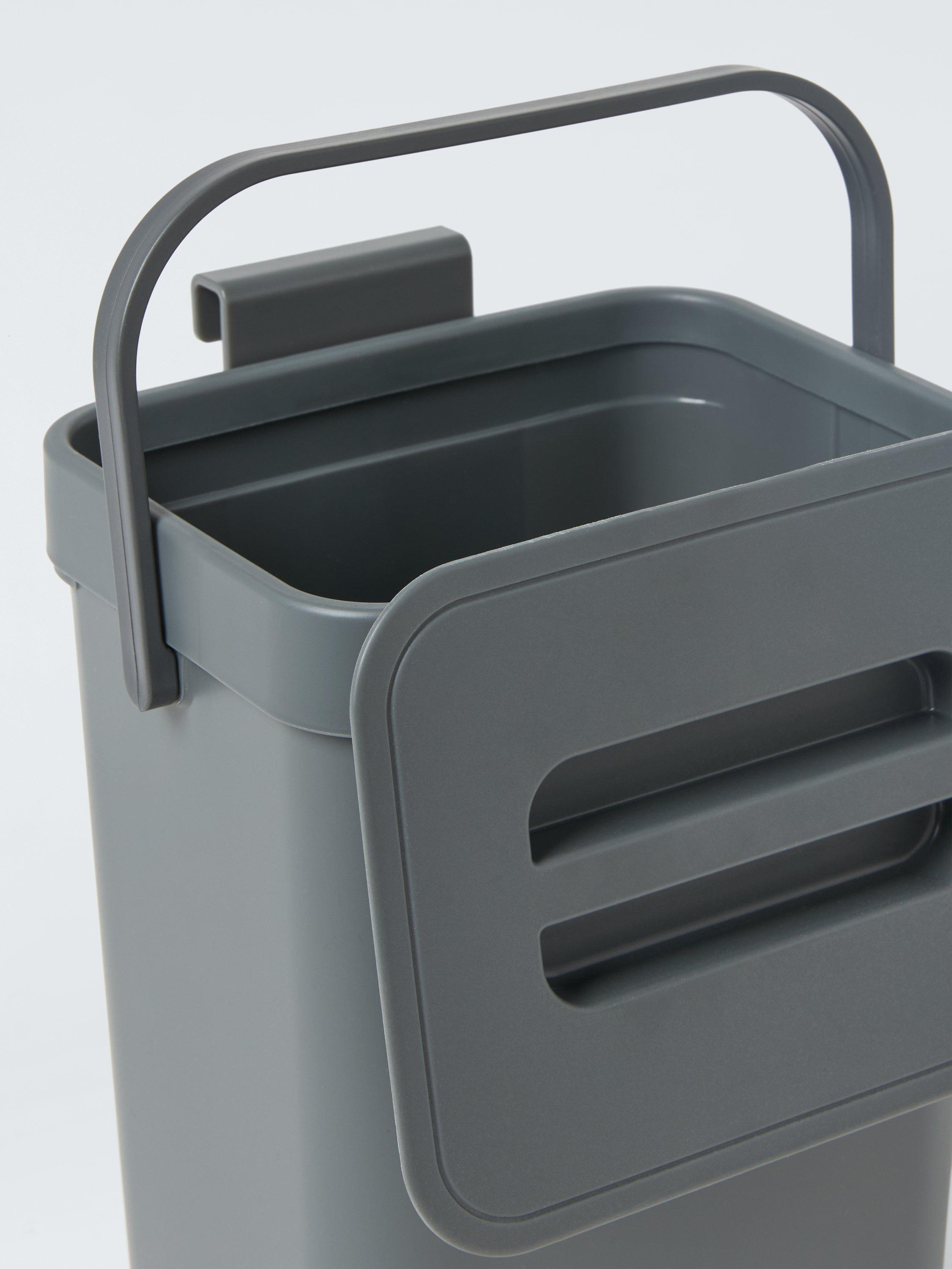John Lewis food waste caddy dark grey 3L - British product