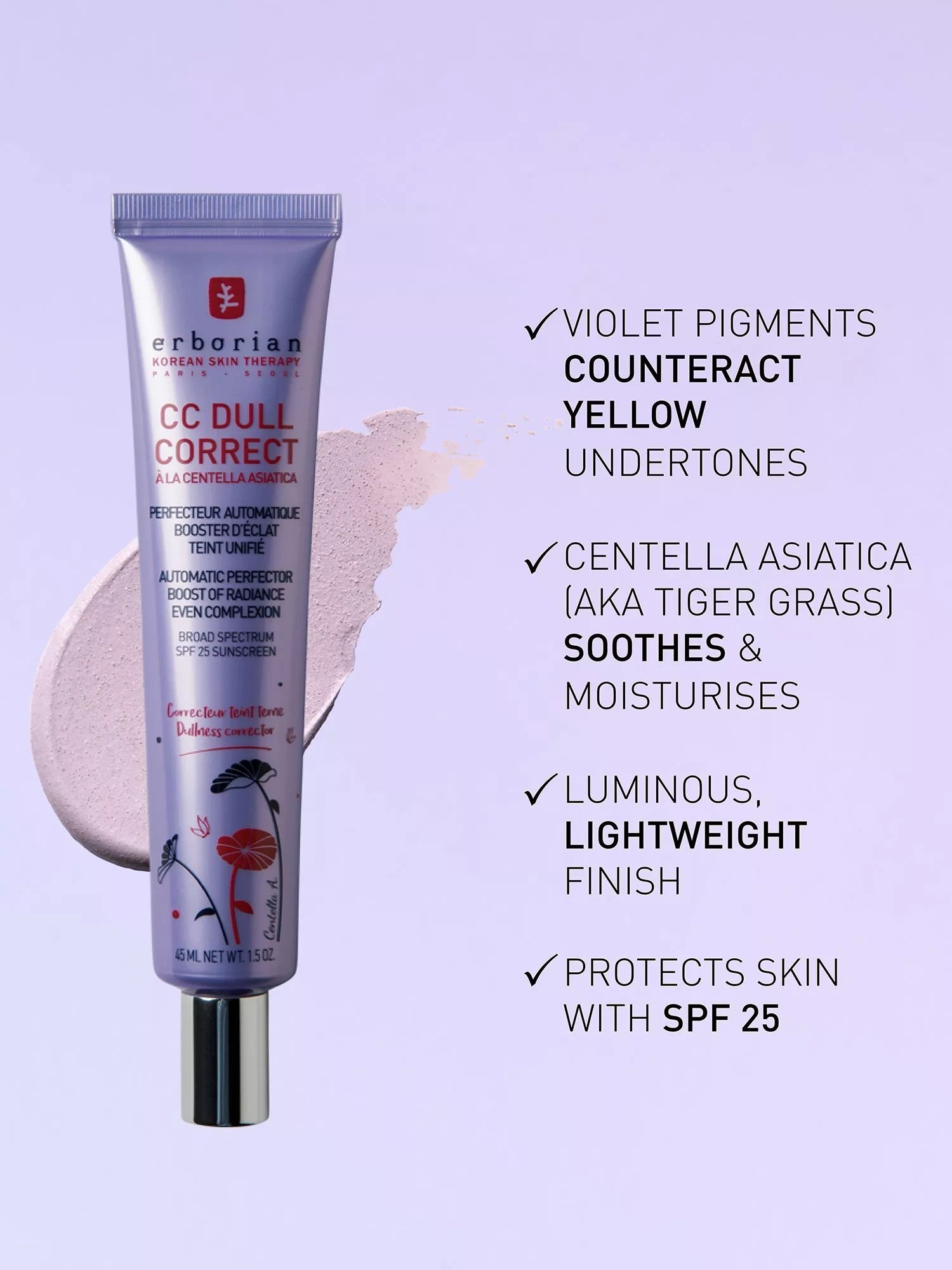 Erborian CC Dull Correct CC cream - British product
