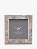Impressions mother of pearl photo frame grey 10x10cm - British product