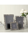 Impressions mother of pearl photo frame grey 10x10cm - British product