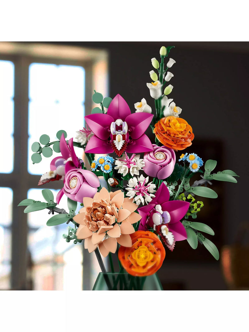 LEGO Botanicals Pretty Pink Flower Bouquet 749 pieces - British product