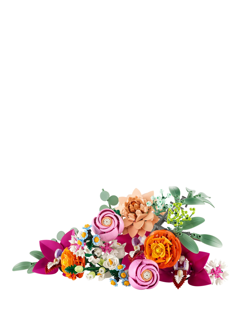 LEGO Botanicals Pretty Pink Flower Bouquet 749 pieces - British product