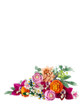 LEGO Botanicals Pretty Pink Flower Bouquet 749 pieces - British product