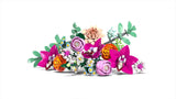 LEGO Pretty Pink Flower Bouquet building set, imported from the UK