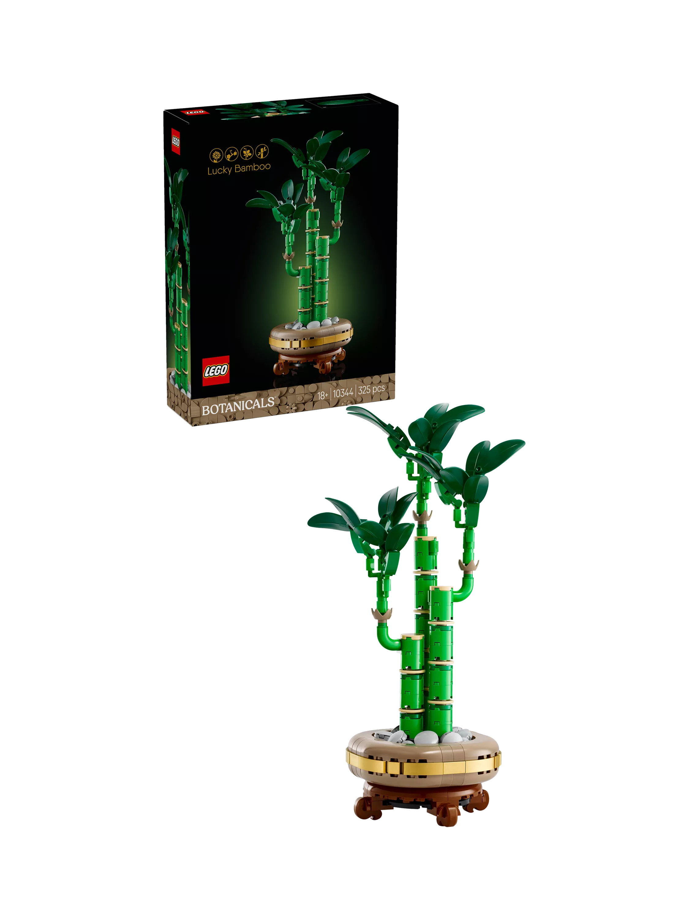 LEGO Botanicals Lucky Bamboo building set 10344, imported from the UK