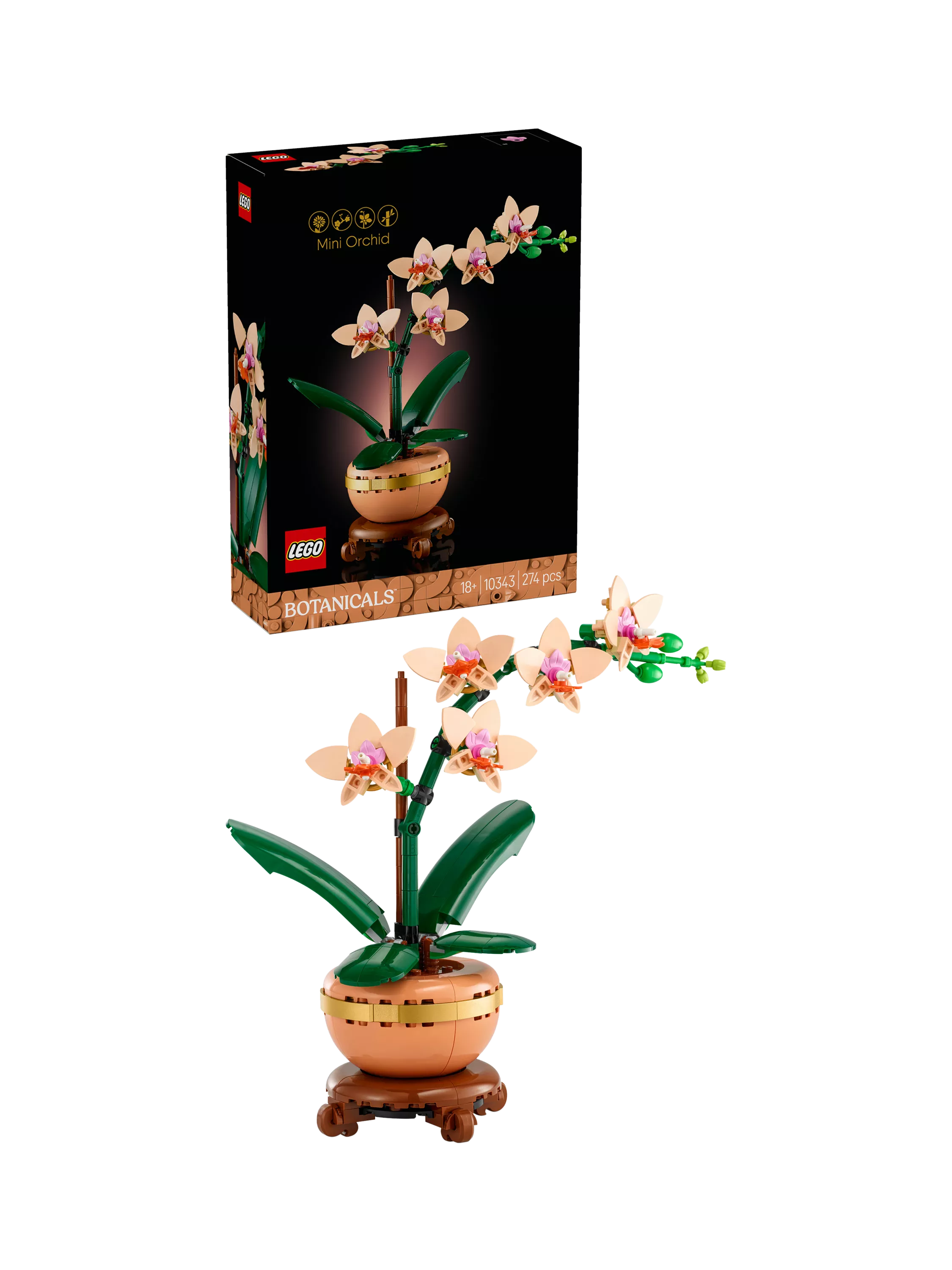 LEGO Mini Orchid building set 274 pieces (British brand)