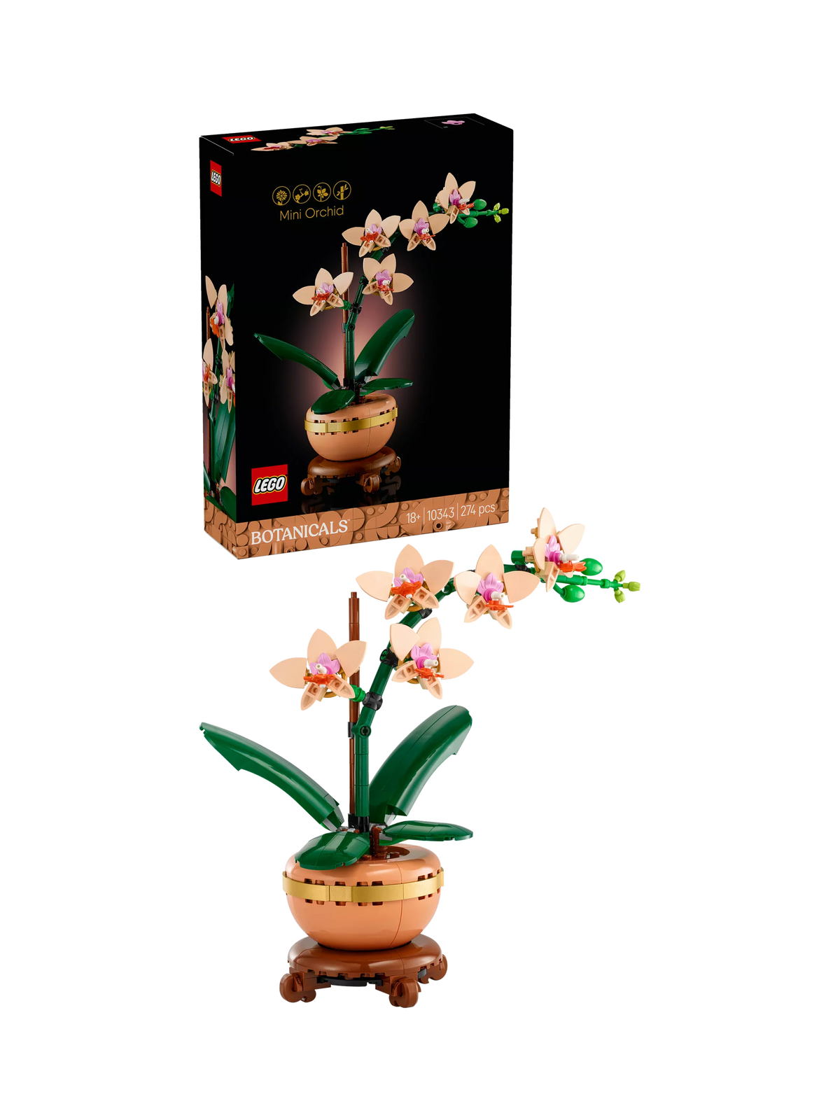 LEGO Mini Orchid building set 274 pieces (British brand)