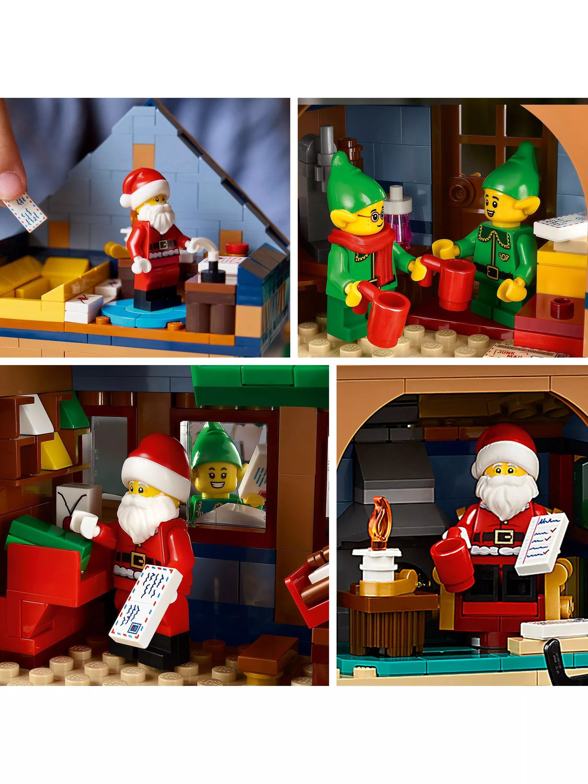 LEGO Santa's Post Office building set, UK version