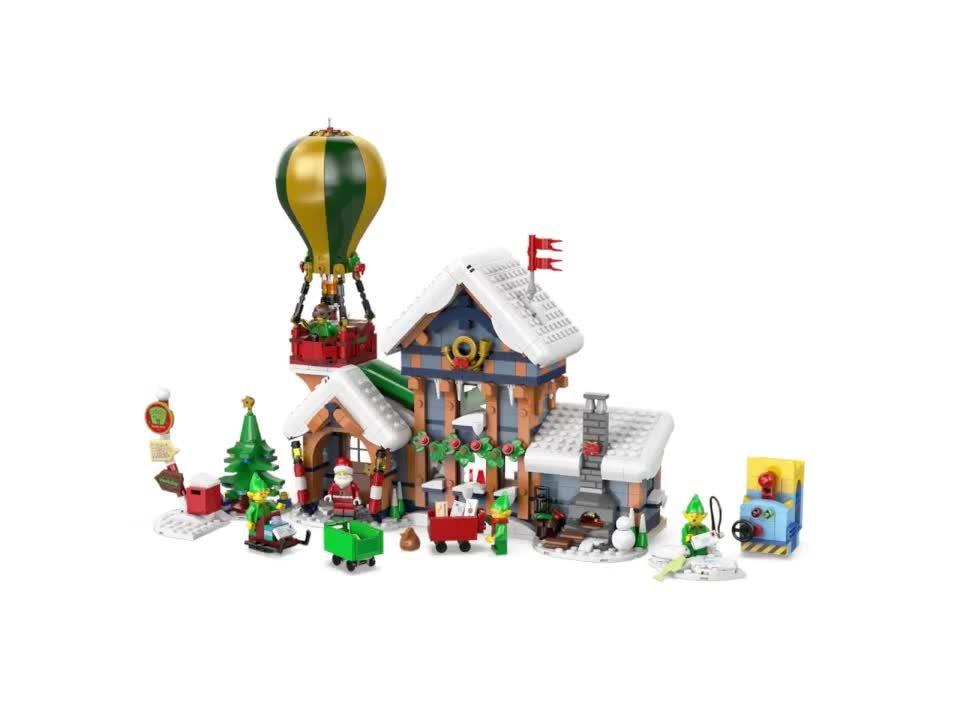 LEGO Santa's Post Office building set, UK version