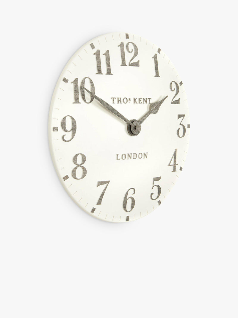 Thomas Kent Arabic numeral wall clock 30cm - British product