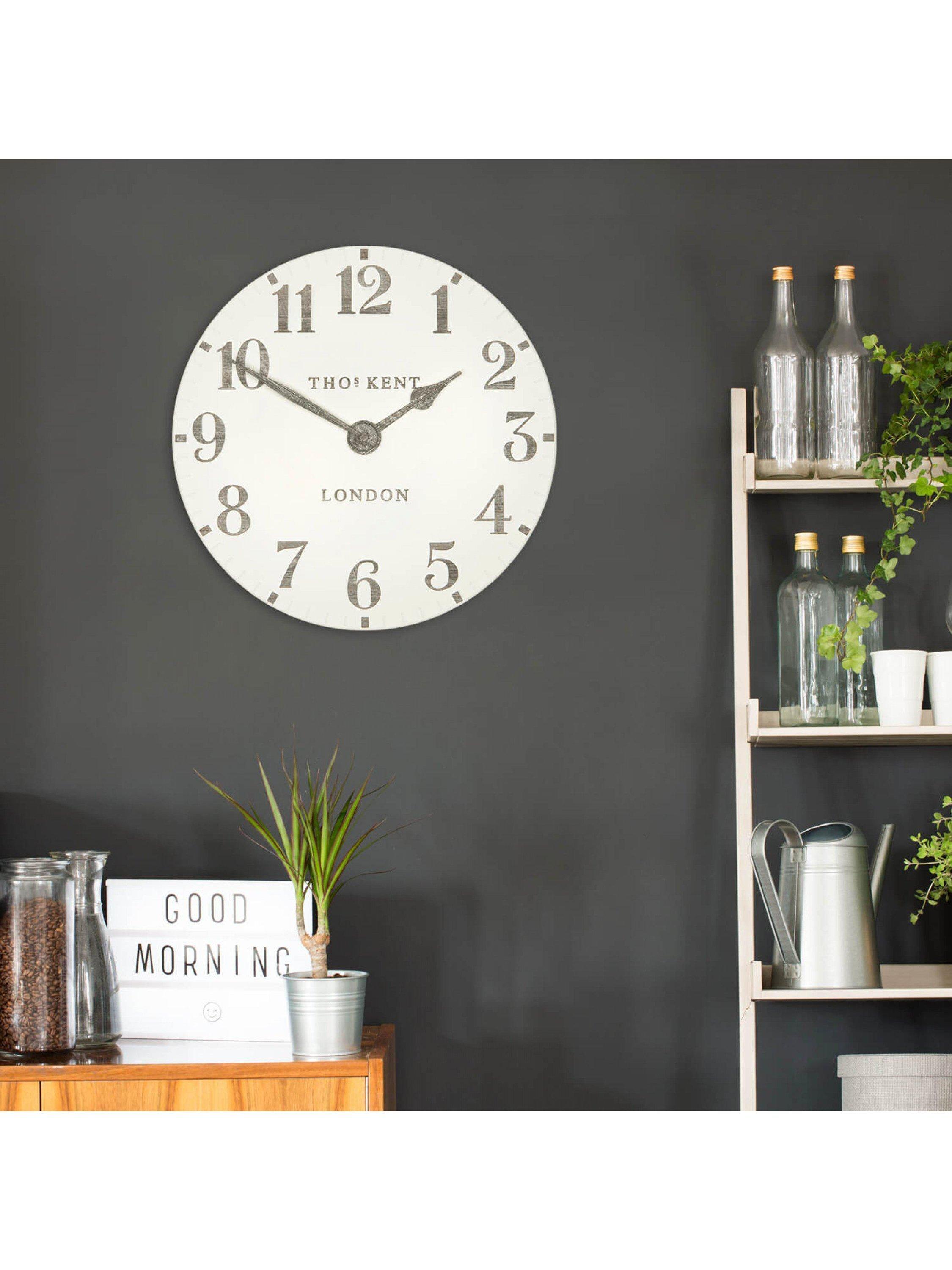 Thomas Kent Arabic numeral wall clock 30cm - British product