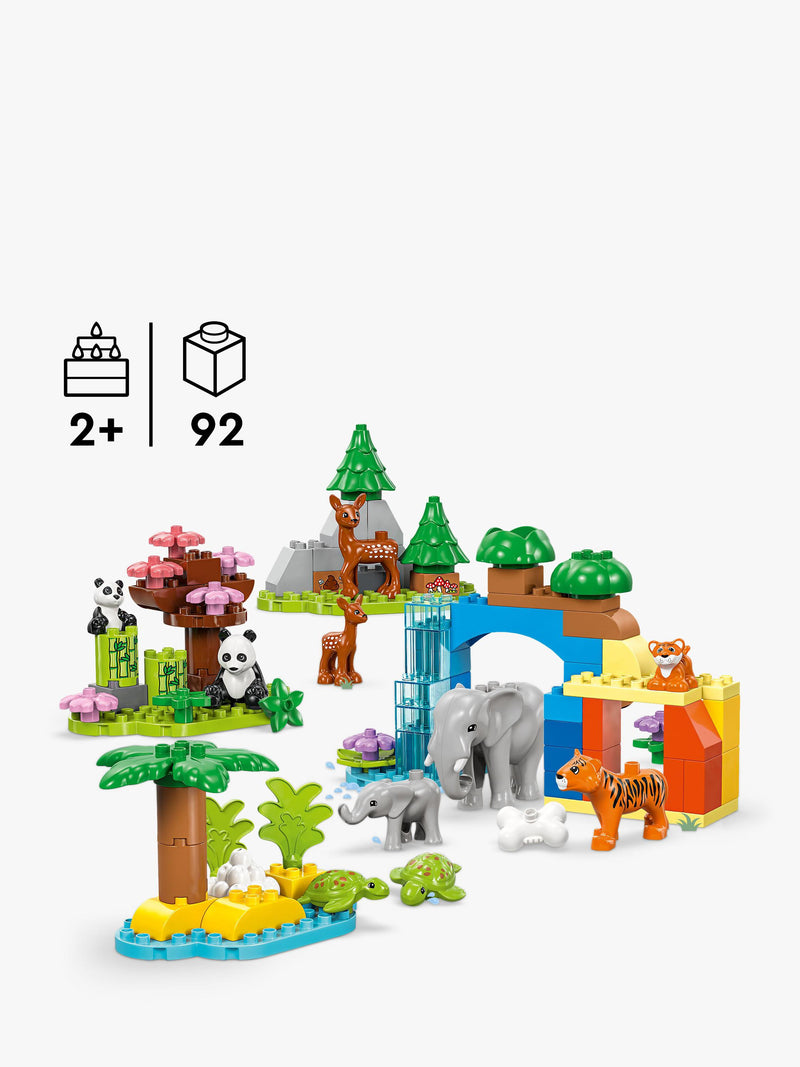 LEGO DUPLO Wild Animal Families toy set, UK version