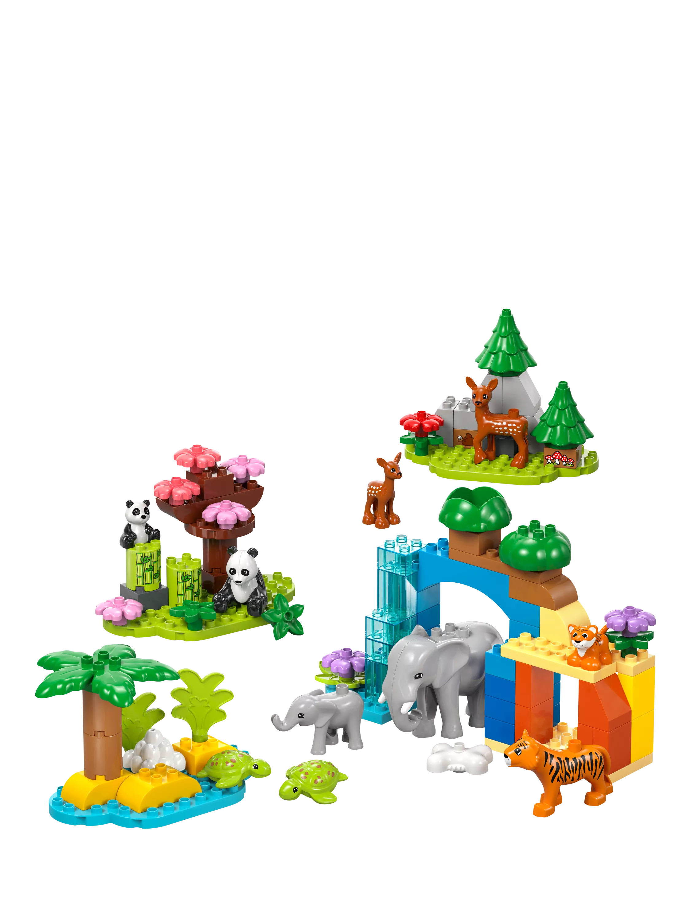 LEGO DUPLO Wild Animal Families toy set, UK version