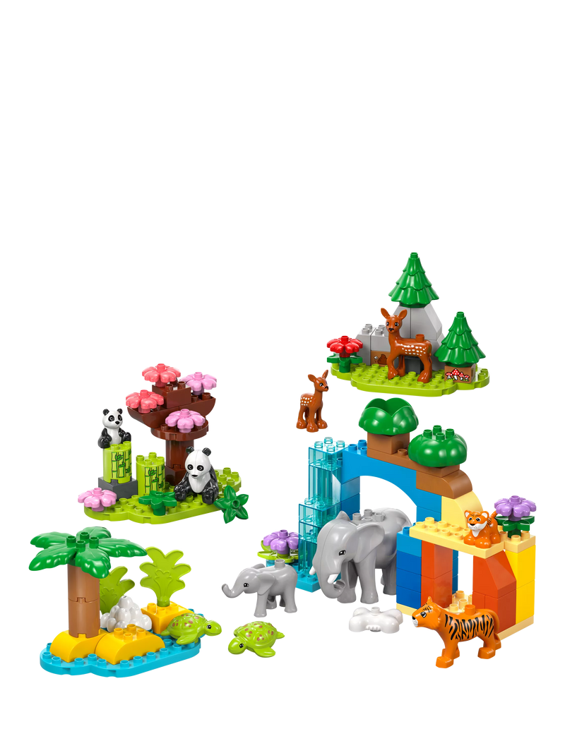LEGO DUPLO Wild Animal Families toy set, UK version