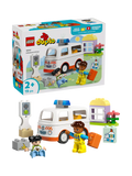 LEGO DUPLO Ambulance & Driver, Toddler Learning Toys 10447