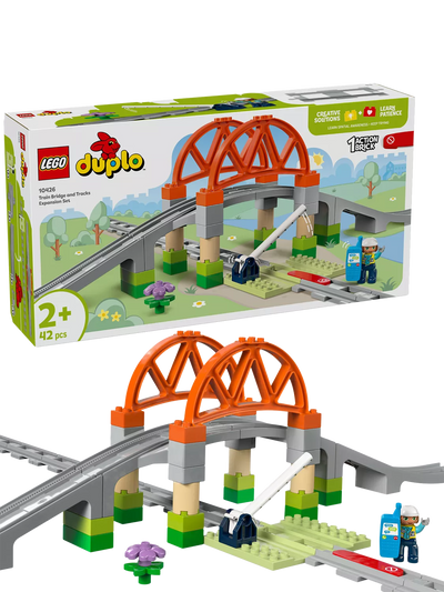 لعبة توسيع جسر القطار والمسارات للأطفال الصغار مع طوب الحركة من John Lewis - اشترِ عبر الإنترنت من McGrocer